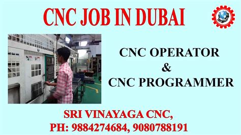 cnc jobs in Dubai